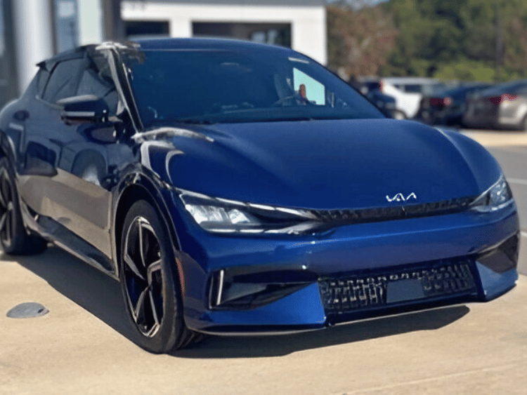 EV6 exterior at Crain Kia of Sherwood in Sherwood, Arkansas