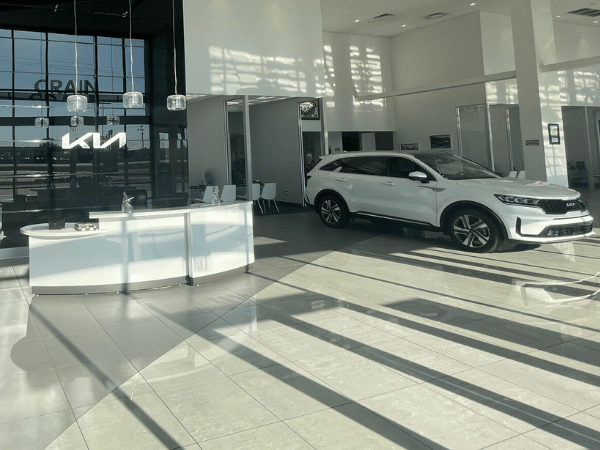 Sherwood Kia Dealer Lobby