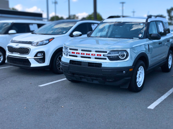 Ford Bronco SUV at Crain Kia