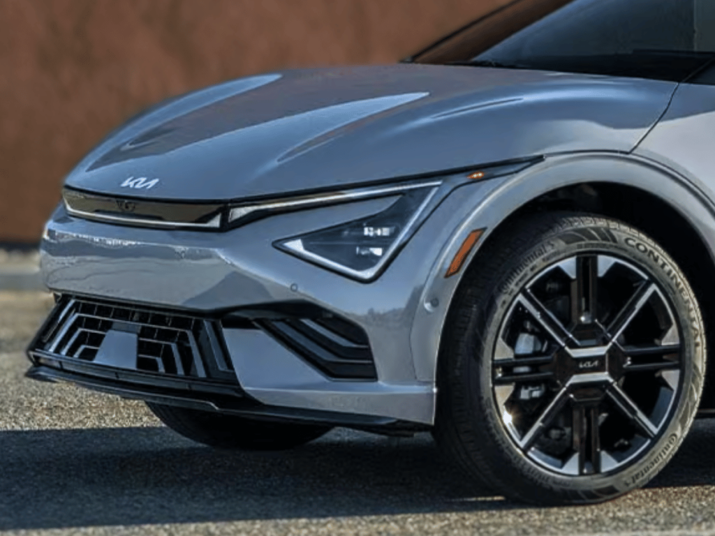 Front Hood of 2025 EV6 at Crain Kia of Sherwood