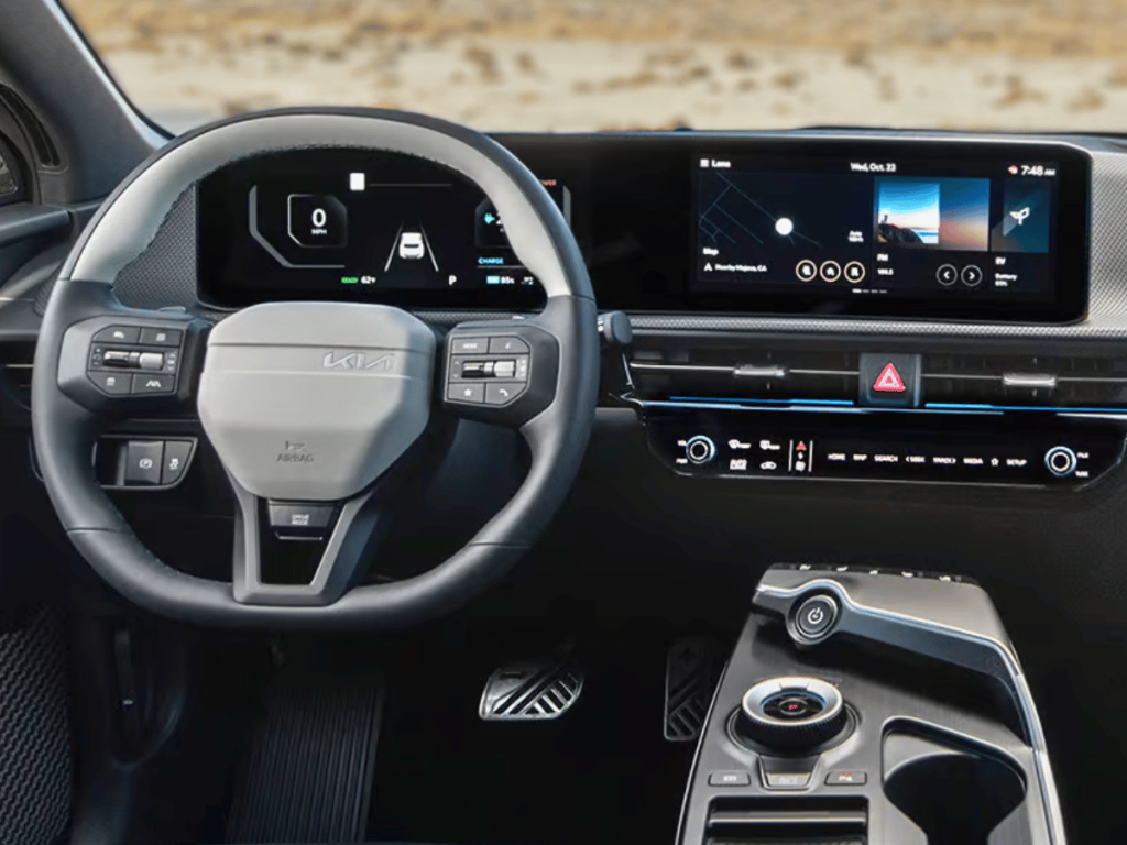 2025 EV6 Interior at Crain Kia of Sherwood