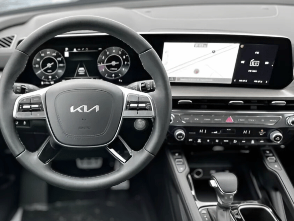 Kia Telluride Infotainment at Crain Kia of Sherwood in Sherwood, AR