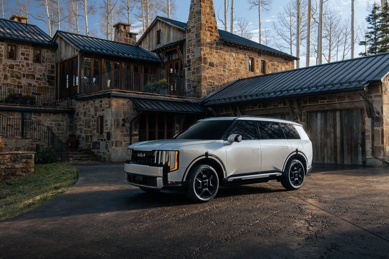 Photo of a Gray 2027 Telluride SXP SUV