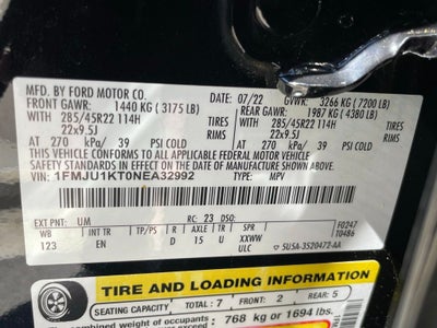 2022 Ford Expedition Limited - PANORAMIC SUNROOF / VENTILATED SEATS