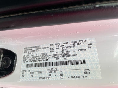 2023 Ford F-150 Lariat - BLIND SPOT MONITOR / 12 INCH TOUCHSCREEN