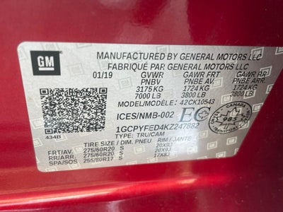 2019 Chevrolet Silverado 1500 LT Trail Boss