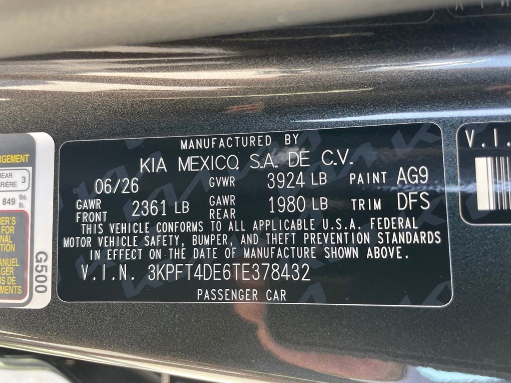2026 Kia K4 LXS