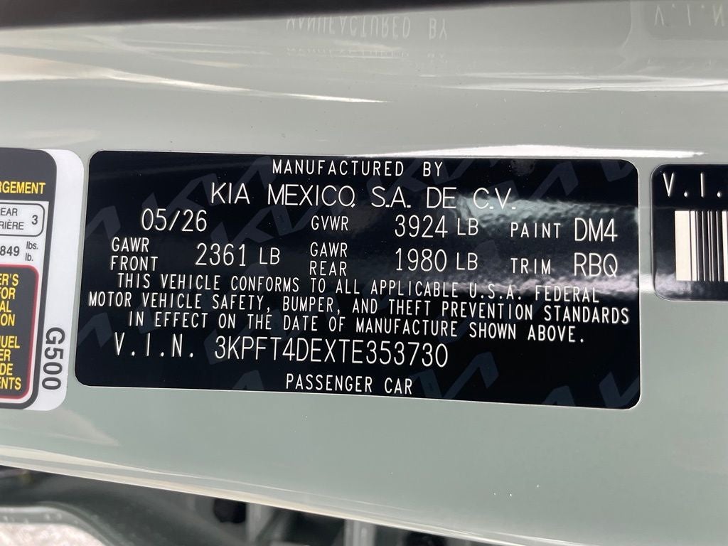 2026 Kia K4 LXS
