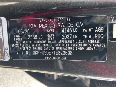 2026 Kia K4 GT-Line