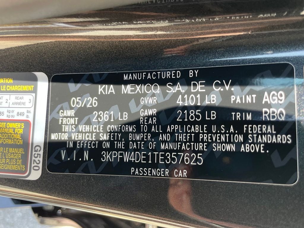 2026 Kia K4 GT-Line