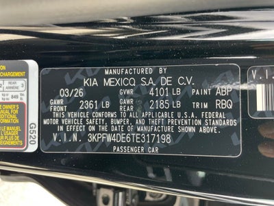 2026 Kia K4 GT-Line