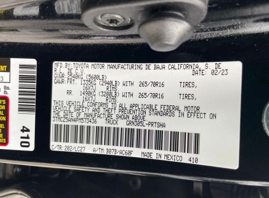 2023 Toyota Tacoma TRD Off-Road V6 - SUNROOF / JBL AUDIO