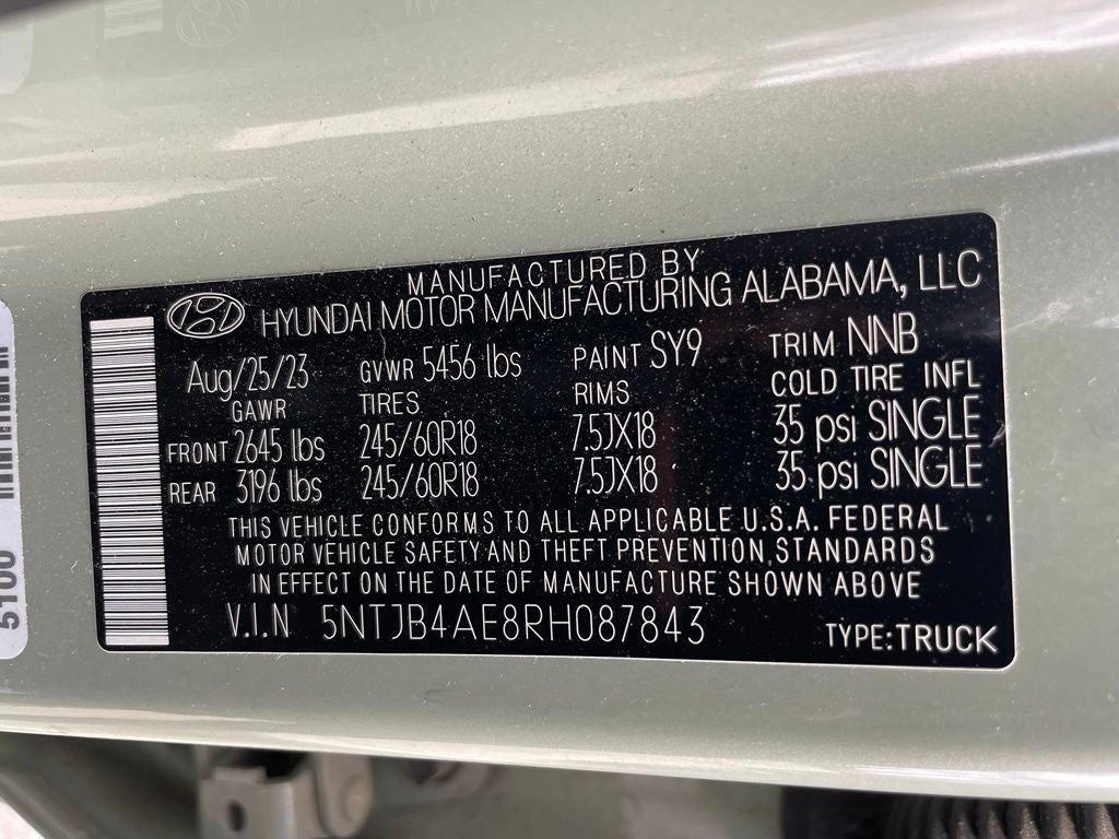 2024 Hyundai Santa Cruz SEL