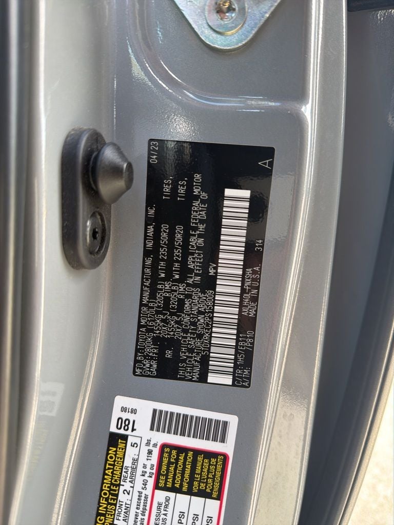 2023 Toyota Sienna XSE - MOONROOF / HANDS FREE SLIDING DOORS