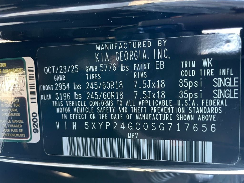 2025 Kia Telluride LX