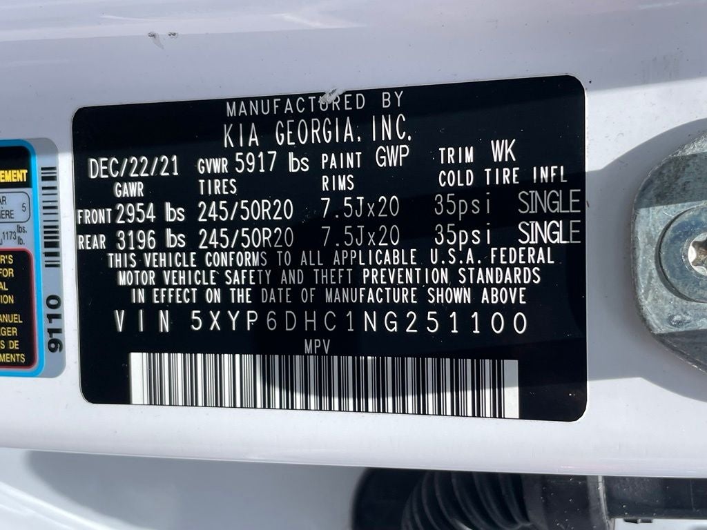 2022 Kia Telluride S - POWER MOONROOF / NAVIGATION