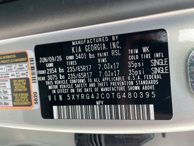 2026 Kia Sorento LX