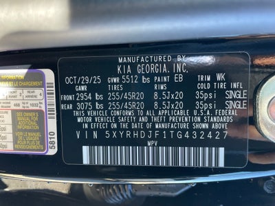 2026 Kia Sorento X-Line EX