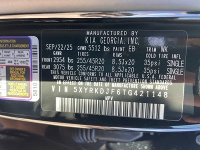 2026 Kia Sorento X-Line SX Prestige - OLIVE BROWN LEATHER PKG