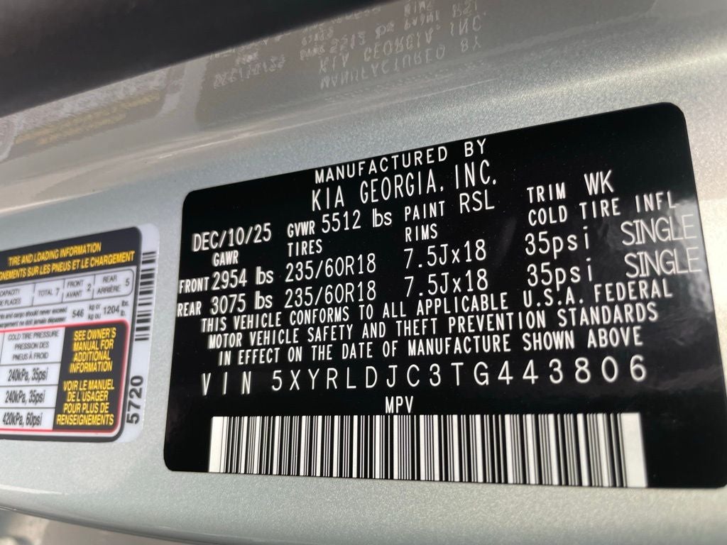 2026 Kia Sorento S