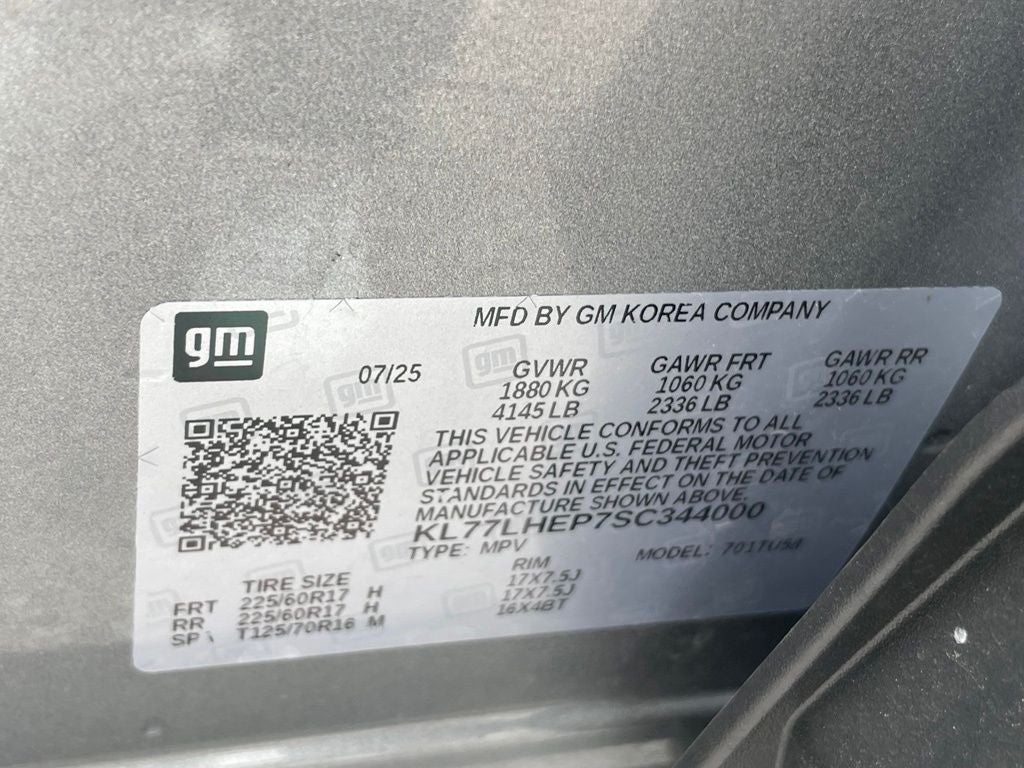 2025 Chevrolet Trax LT - REMOTE START / APPLE CARPLAY