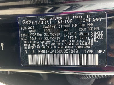 2022 Hyundai Tucson Hybrid SEL Convenience - POWER LIFTGATE / SMART CRUISE CONTROL