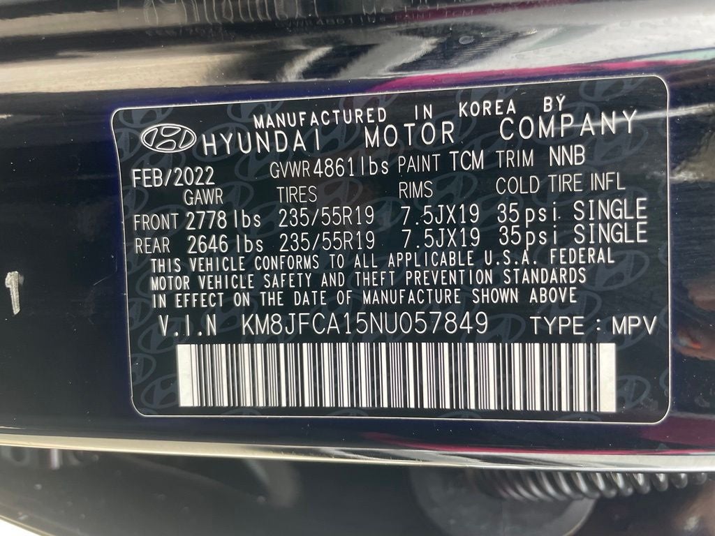 2022 Hyundai Tucson Hybrid SEL Convenience - POWER LIFTGATE / SMART CRUISE CONTROL