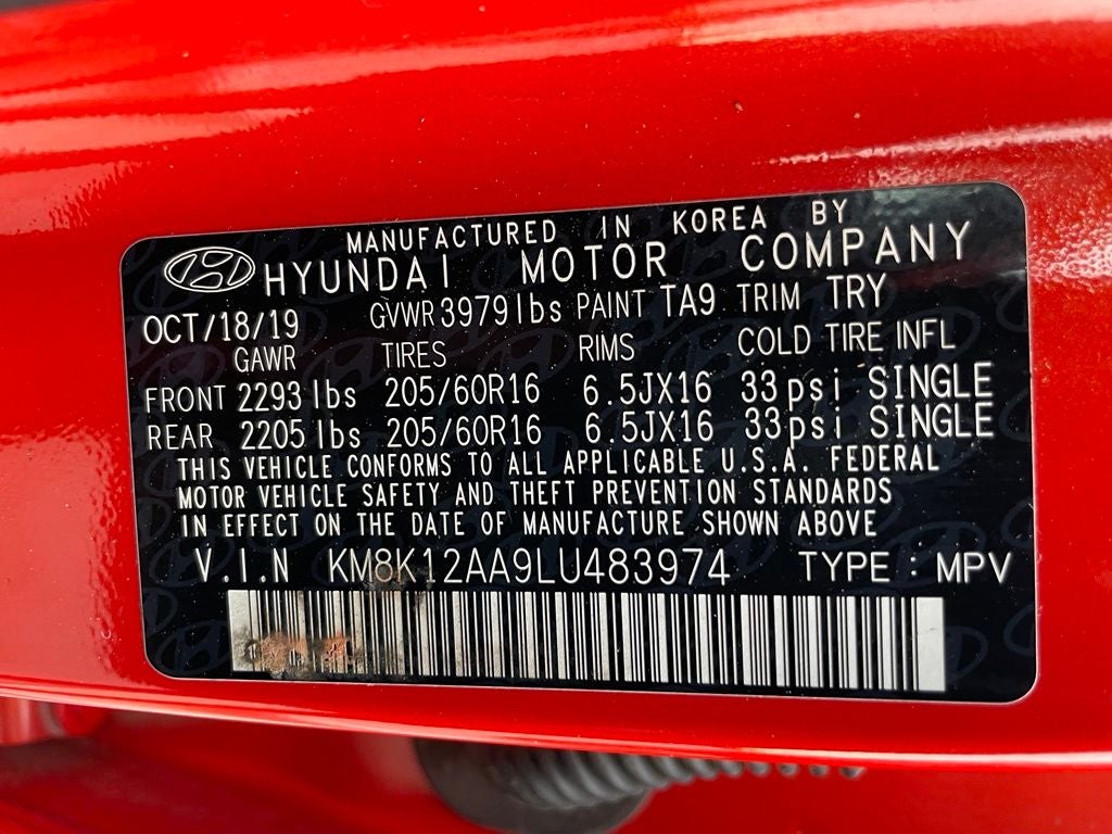 2020 Hyundai Kona SE