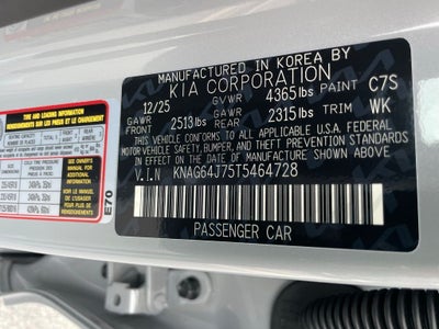 2026 Kia K5 GT-Line