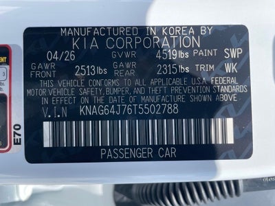 2026 Kia K5 GT-Line