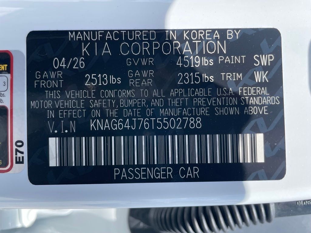 2026 Kia K5 GT-Line