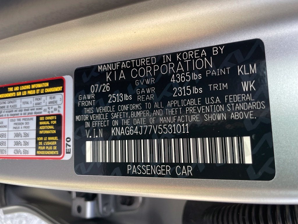 2027 Kia K5 GT-Line