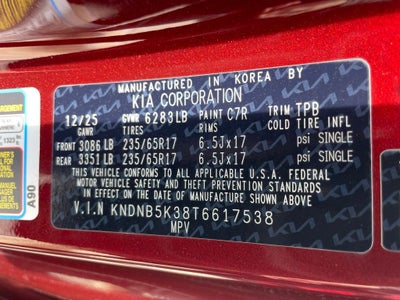 2026 Kia Carnival LXS