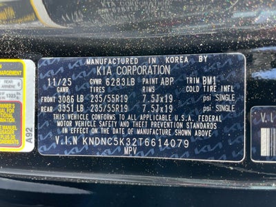 2026 Kia Carnival EX