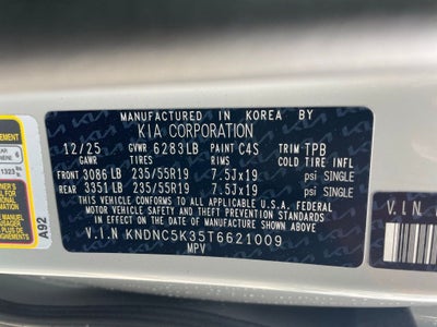 2026 Kia Carnival EX