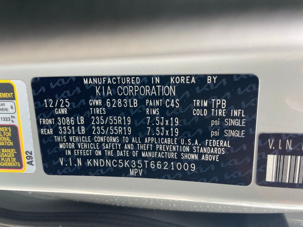 2026 Kia Carnival EX