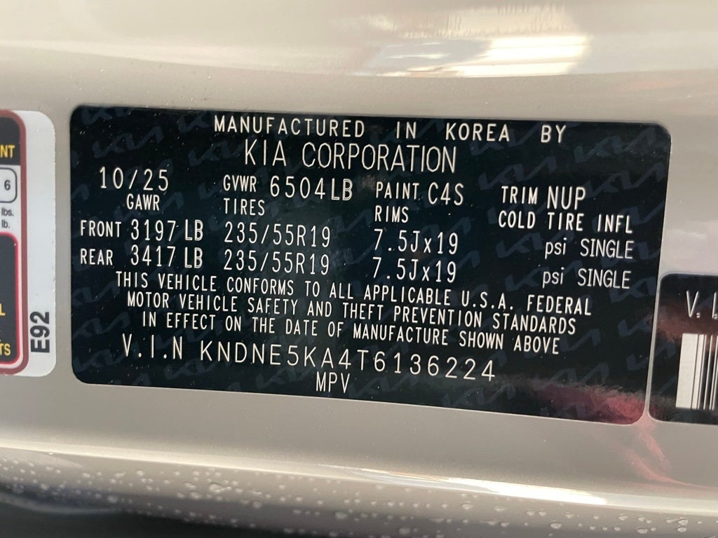 2026 Kia Carnival Hybrid SX Prestige