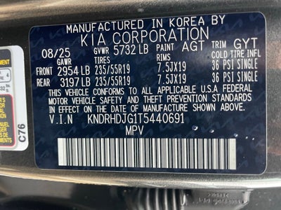 2026 Kia Sorento Hybrid EX