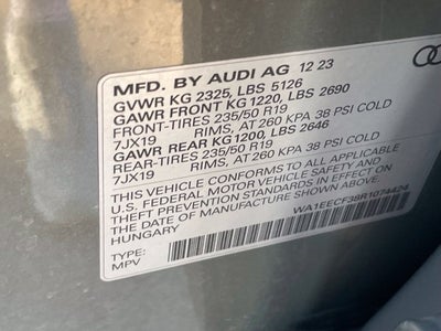 2024 Audi Q3 Premium Plus S Line quattro