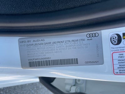 2018 Audi A6 3.0 quattro - POWER MOONROOF / HEATED STEERING WHEEL
