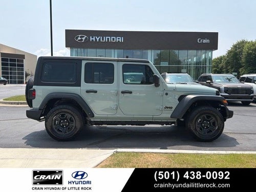 2024 Jeep Wrangler Sport CLEAN CARFAX 1-OWNER