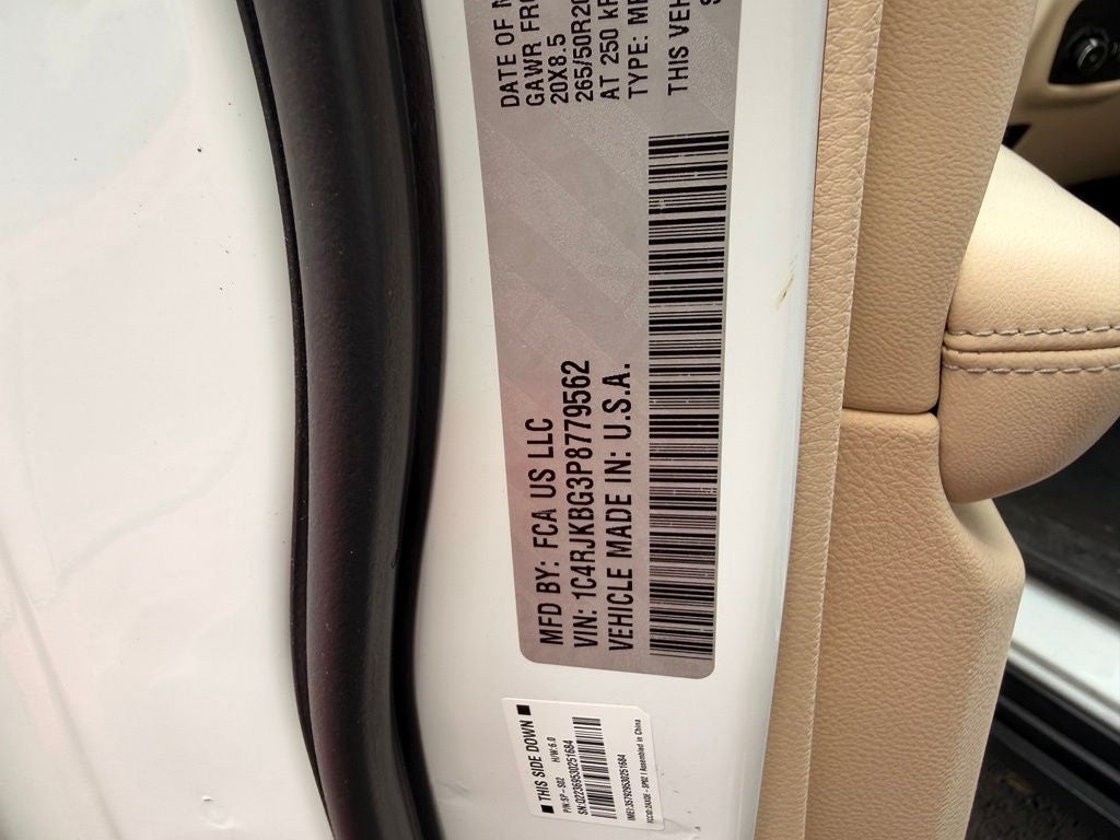 2023 Jeep Grand Cherokee L Limited CARFAX 1-OWNER