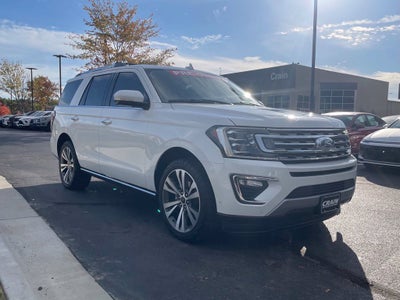 2020 Ford Expedition Limited Leather, Moonroof, Third Row, Clean CarFax, One Ow