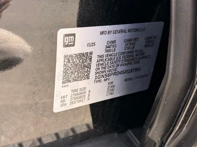 2025 Chevrolet Tahoe Z71