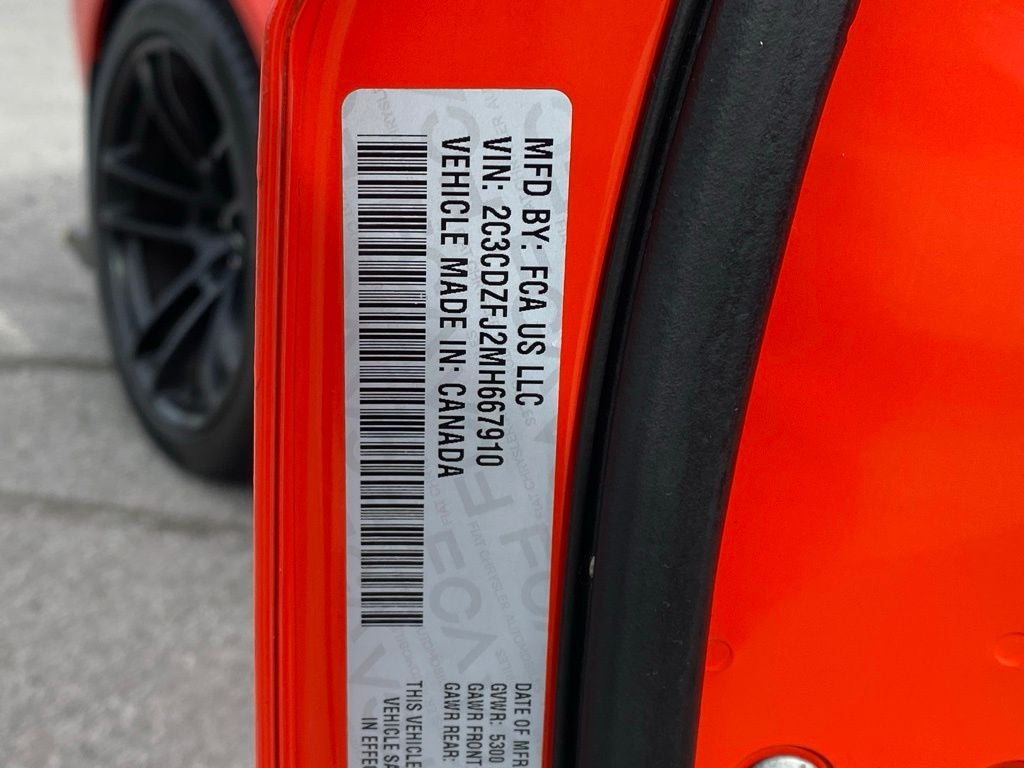 2021 Dodge Challenger R/T Scat Pack Widebody