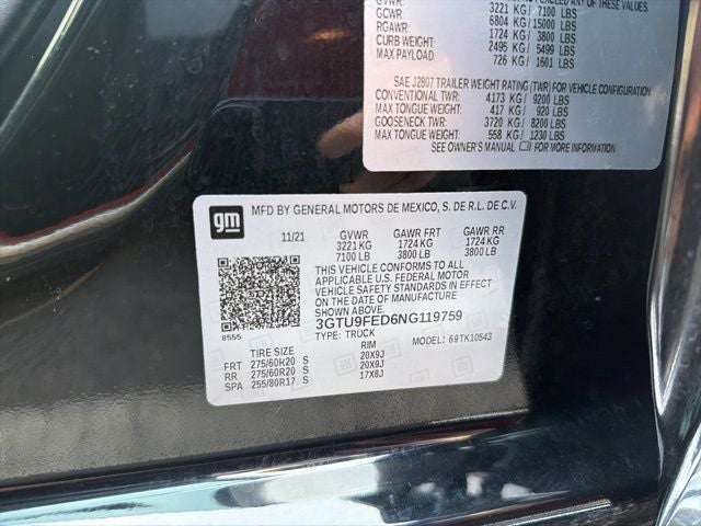 2022 GMC Sierra 1500 Limited Denali