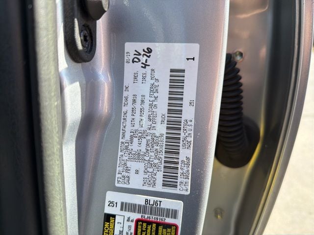 2019 Toyota Tundra SR5