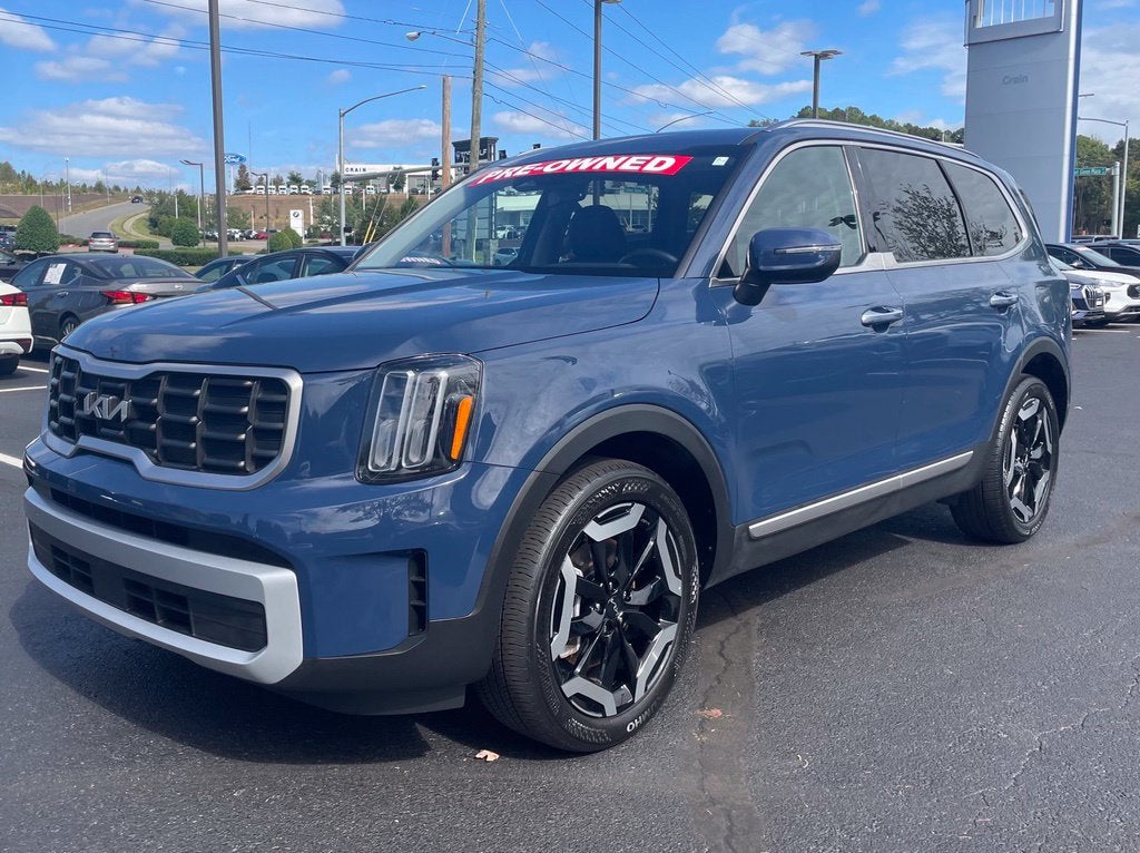2025 Kia Telluride S Leather, Moonroof, Third Row, Clean CarFax