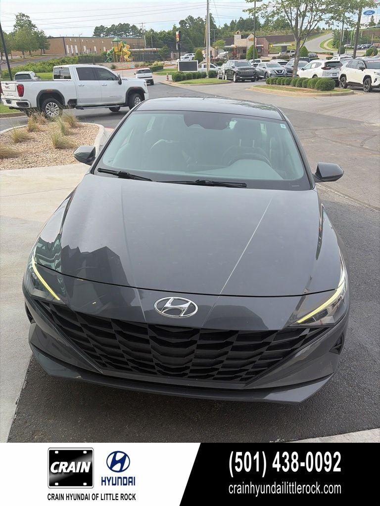 2023 Hyundai Elantra Hybrid Blue