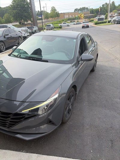 2023 Hyundai Elantra Hybrid Blue